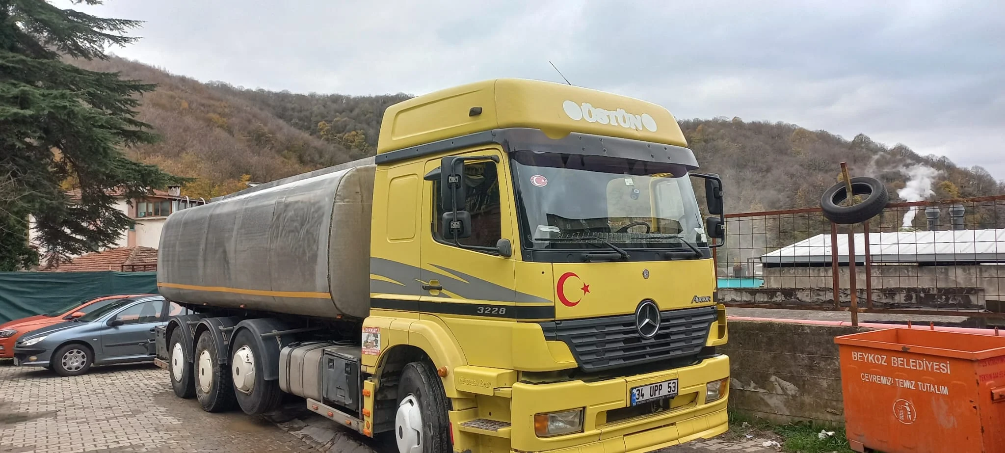 Havuz doldurma tankeri - 20 ton kapasiteli su tankeri